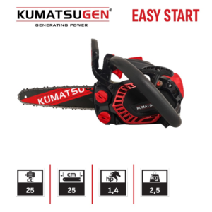 KUMATSUGEN PETROL CHAINSAW 25CC, 1.4 HP